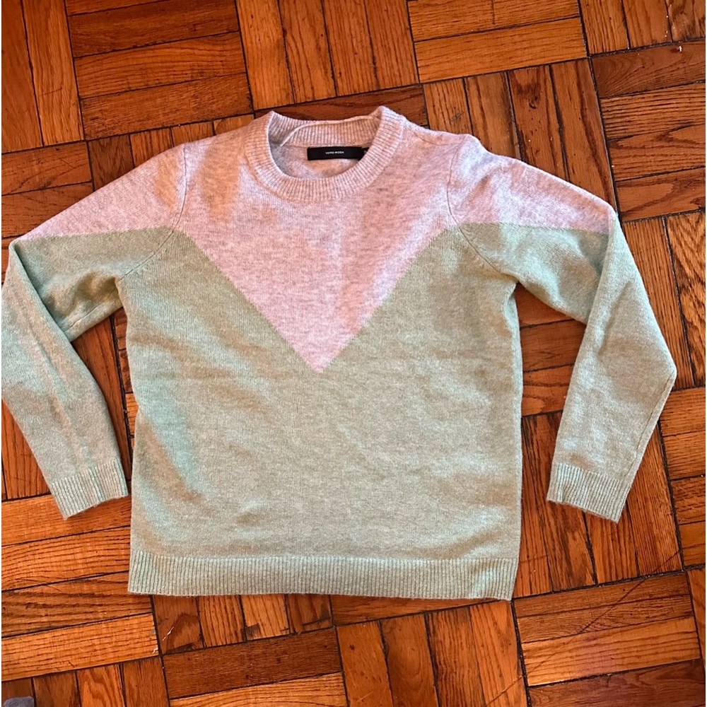 Vero Moda Tanner Sweater | Gray + Green